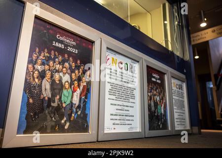 Oldham Coliseum Theatre final show - 31st March 2023. Stock Photo