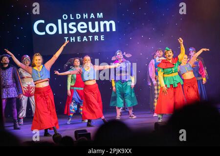 Oldham Coliseum Theatre final show - 31st March 2023. Stock Photo