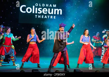 Oldham Coliseum Theatre final show - 31st March 2023. Stock Photo