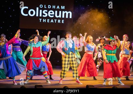 Oldham Coliseum Theatre final show - 31st March 2023. Stock Photo