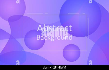 Trendy abstract background with light fluid and liquid shapes. Design concept for banners, covers, brochures, flyers, presentations. Vector illustrati Stock Vector