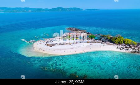 Tropical beach at Koh khai island near Koh yao yai, Thailand. Stock Photo