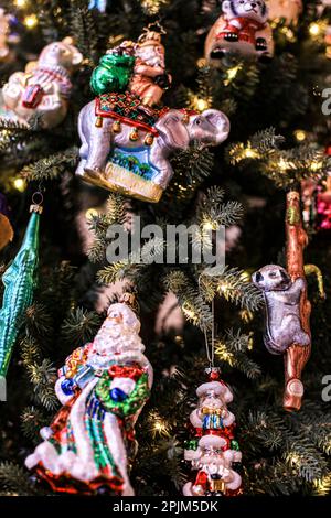 Bremerton, Washington State, USA. Christmas tree Stock Photo