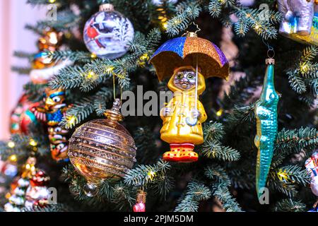Bremerton, Washington State, USA. Christmas tree Stock Photo