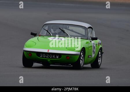 Rupert Ashdown, Lotus Elan S1, HSCC Historic Road Sports with Historic Touring Cars and Ecurie Classic, three classifications combined into the one ra Stock Photo