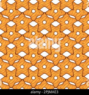 Pattern homemade cookie different taste in pastry biscuit, pattern cookie consist of collectible natural tasty food biscuit it pastry accessory, patte Stock Vector