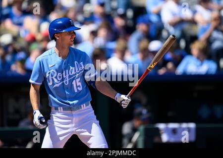 This is a 2023 photo of Matt Duffy of the Kansas City Royals baseball team.  This image reflects the Kansas City Royals active roster as of Wednesday,  Feb. 22, 2023, when this