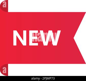 new red sticker - vector label Stock Vector Image & Art - Alamy