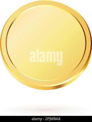 Set of golden coins most used currency symbols icon Stock Vector Image ...