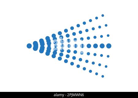 Spray icons set. Fluid, air spray symbol. Aerosol cloud symbol. Air or water sprayer, sprinkler, nebulizer. Dotted line sprayer icon. Vector illustrat Stock Vector