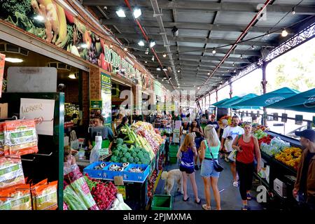 South Melbourne Market, Australia Stock Photo