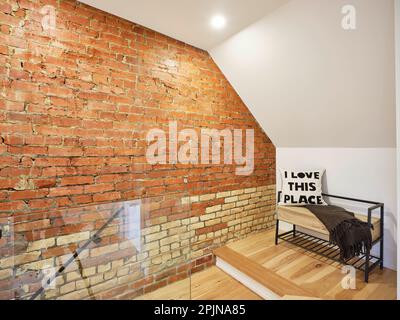 Toronto semi detached house renovation for real estate Stock Photo