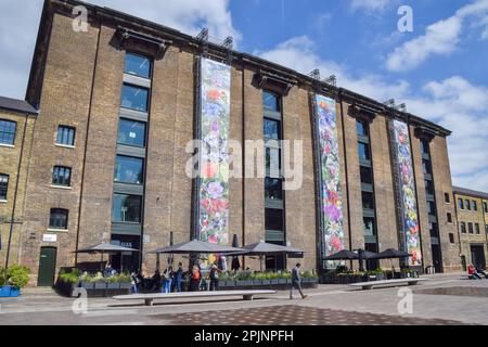 London, UK, 3rd April 2023. Central Saint Martins in Granary Square, King's Cross. Stock Photo