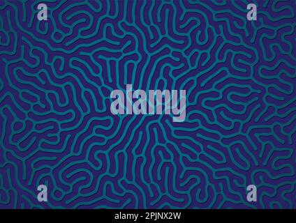 Abstract natural pattern. Neon organic background. Coral texture background. Nature pattern. Vector illustration. Neon colors. Stock Vector