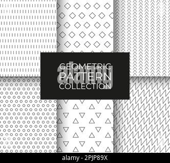 Simple Round Geometric Pointing Pattern Abstract design of geometric shapes, rounds and many arrows pointing in ...