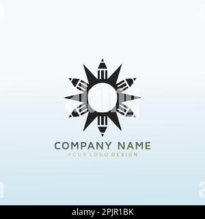 a logo that embodies the letter M Stock Vector