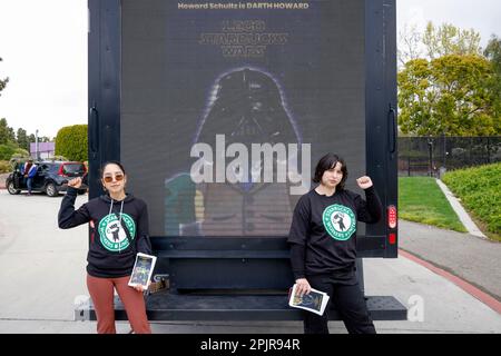 IMAGE DISTRIBUTED FOR MOVEMENT CATALYST Starbucks workers
