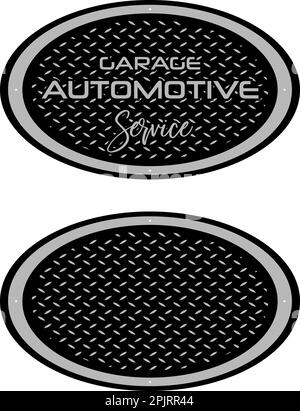 Automotive Logo Design Stock Vector
