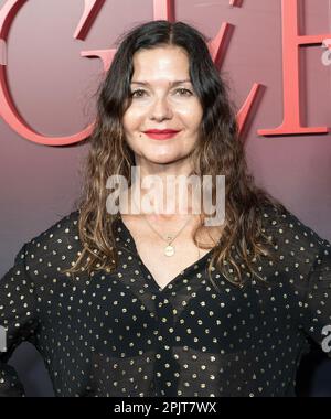 Jill Hennessy attends Amazon Prime Video's 'Dead Ringers' world premiere at Metrograph in New York on April 3, 2023 Stock Photo