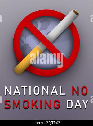national cigarette smoking day No highlights health risks of tobacco use Today's National No Smoking Day