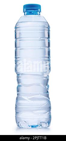 Plastic bottle of water isolated. File contains clipping path. Stock Photo
