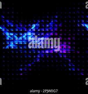 Bright abstract background of overlapping squares with space for your text, vector illustration. Stock Vector