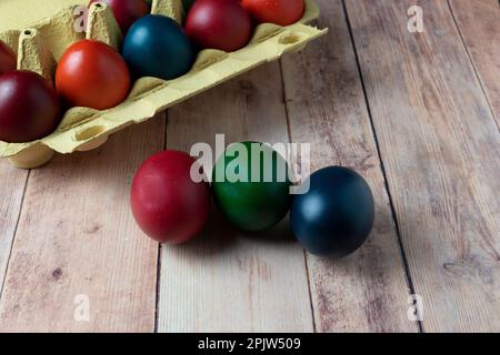 Easter eggs Stock Photo