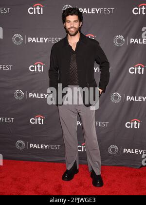 April 3, 2023, Hollywood, California, United States: Steven Krueger attends PaleyFest 2023: Yellowjackets. (Credit Image: © Billy Bennight/ZUMA Press Wire) EDITORIAL USAGE ONLY! Not for Commercial USAGE! Stock Photo