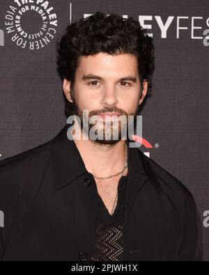 April 3, 2023, Hollywood, California, United States: Steven Krueger attends PaleyFest 2023: Yellowjackets. (Credit Image: © Billy Bennight/ZUMA Press Wire) EDITORIAL USAGE ONLY! Not for Commercial USAGE! Stock Photo