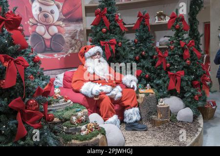 Via Luigi Negrelli street, Shop Thun, Bolzano, Trentino Alto Adige, Italy, Europe Stock Photo