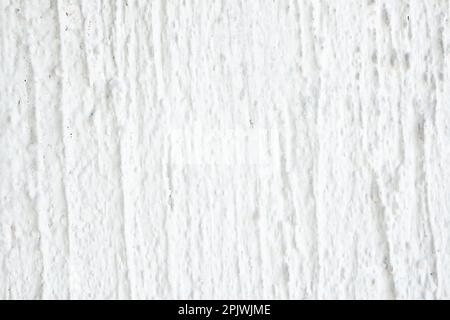 Background light grey, embossed plaster with stripes and scratches. Background, texture, wall, facing. Copy space Stock Photo