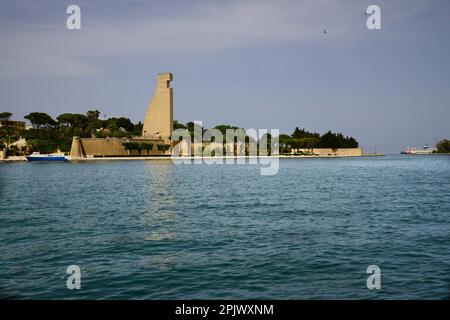 Monument to the Italian Sailor, built at the behest of Benito Mussolini ...