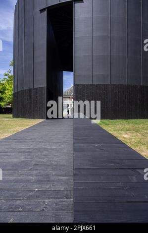 Serpentine Pavilion 2022 - Black Chapel by Chicago-based artist Theaster Gates Stock Photo