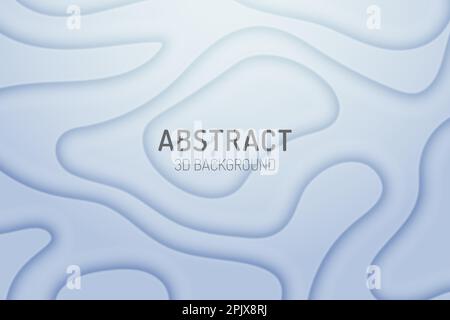 Abstract shapes gradient 3d background vector Stock Vector