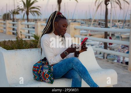Afro hair Stock Photo