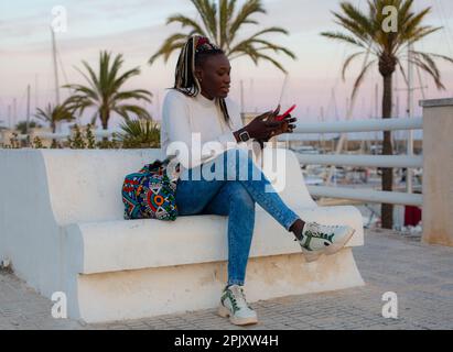 Afro hair Stock Photo