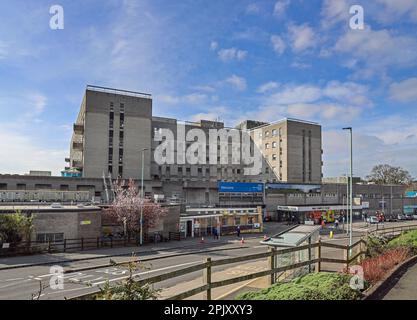 University Hospitals Plymouth, Derriford Hospital. An NHS Trust; Stock Photo