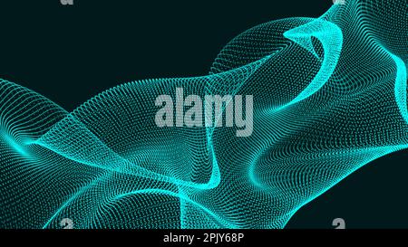 Trapcode mir 3 sky blue wave isolated on white background Stock Photo ...