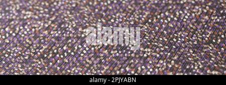 Dark fabric with colourful spots texture background Stock Photo