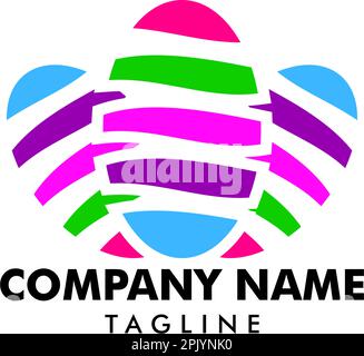 Nail Art Studio Logo Template Design Stock Vector