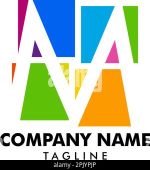 C Letter Logo Icon Mosaic Design template Element. Stock Vector ...
