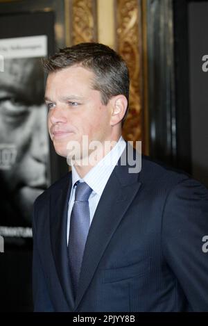 Matt Damon arriving at the Australian premiere of Bourne Ultimatum. State Theatre, Sydney, Australia. 07.08.07. Stock Photo