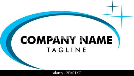 Cleaning Service Business logo design Stock Vector