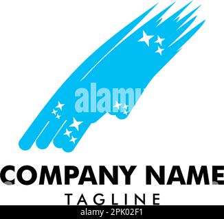Cleaning Service Business logo design Stock Vector