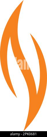 fire flame letter n logo vector design Stock Vector