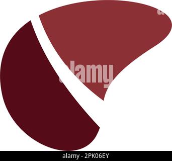 human liver organ logo vector design Stock Vector