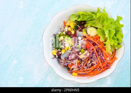 https://l450v.alamy.com/450v/2pk0hn5/thai-food-vegetable-salads-on-salads-bowl-with-fresh-vegetable-fruit-nuts-and-grains-for-healthy-food-mixed-vegetable-salad-vegetarian-green-and-color-2pk0hn5.jpg