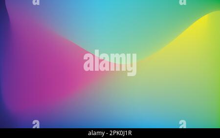 Modern defocused radian soft blur abstract background Stock Vector