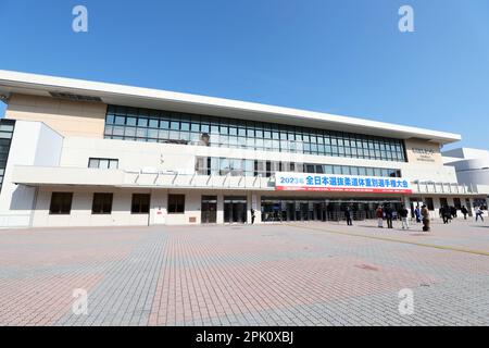 Fukuoka, Japan. 1st Apr, 2023. Fukuoka Kokusai Center/General view Judo : All Japan Selected Judo Championships in Fukuoka, Japan . Credit: Naoki Nishimura/AFLO SPORT/Alamy Live News Stock Photo