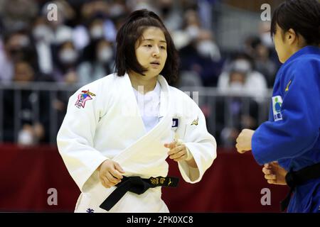 Fukuoka, Japan. 1st Apr, 2023. Tsukasa Yoshida Judo : All Japan Selected Judo Championships Women's -57kg in Fukuoka, Japan . Credit: Naoki Nishimura/AFLO SPORT/Alamy Live News Stock Photo